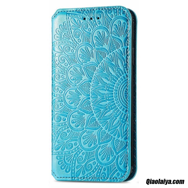 Flip Cover Samsung Galaxy M52 5g Simili Cuir Antiquaire