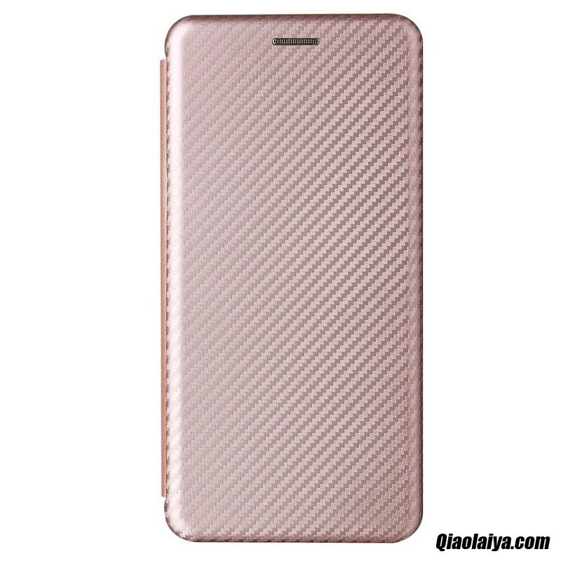 Flip Cover Samsung Galaxy S21 5g Fibre Carbone