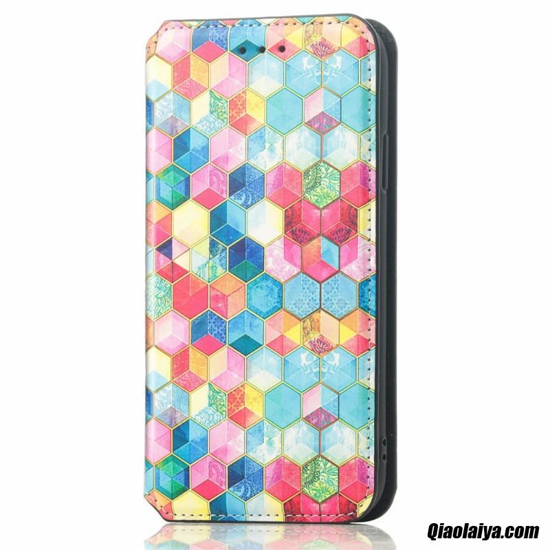 Flip Cover Samsung Galaxy S22 Ultra 5g Design Rfid Caseneo