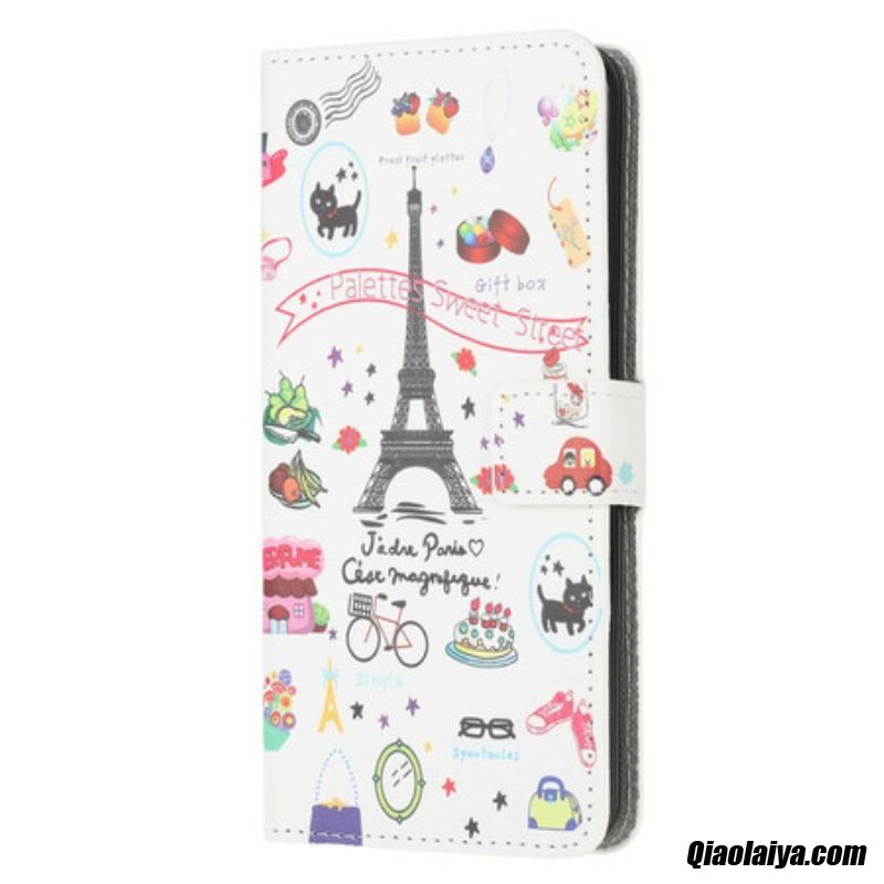 Housse Iphone 13 Mini J'adore Paris