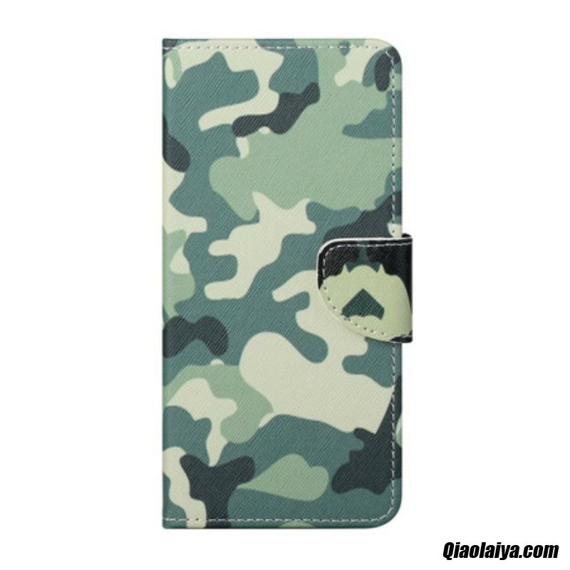 Housse Iphone 13 Pro Max Camouflage Militaire