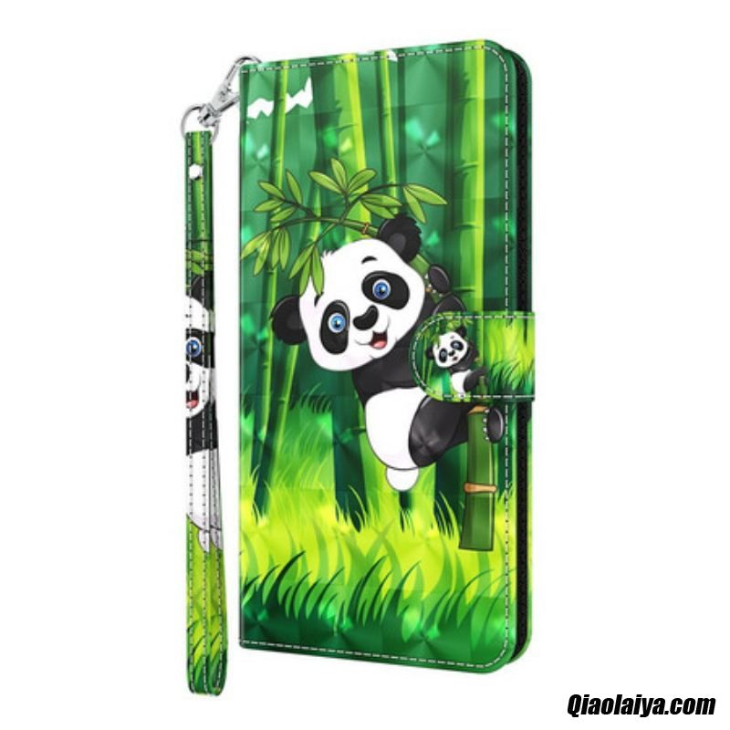 Housse Iphone 13 Pro Panda Et Bambou