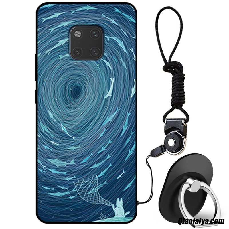 Housse Portefeuille Huawei Mate 20 Rs Pendaison, Housse Boutique Coque Chocolat, Coque Pour Huawei Mate 20 Rs
