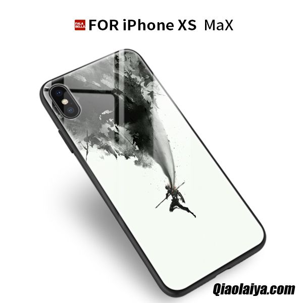 Housse Pour Iphone Xs Max Cuirgrain De Manchon De Protection, Coque Pour Iphone Xs Max, Housse Accessoires Téléphone Saumon