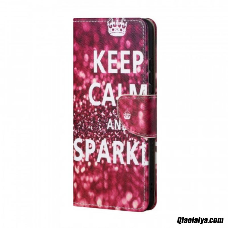 Housse Samsung Galaxy A13 5g Keep Calm And Sparkle