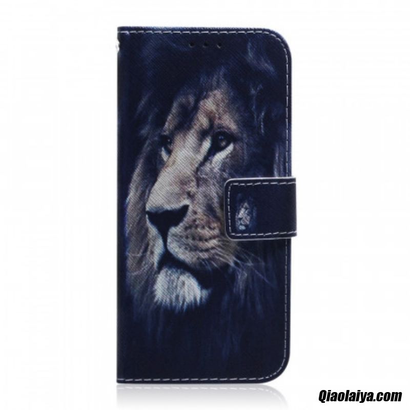 Housse Samsung Galaxy M52 5g Lion De Minuit