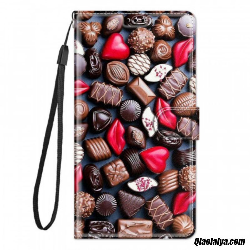 Housse Samsung Galaxy M53 5g Chocolats