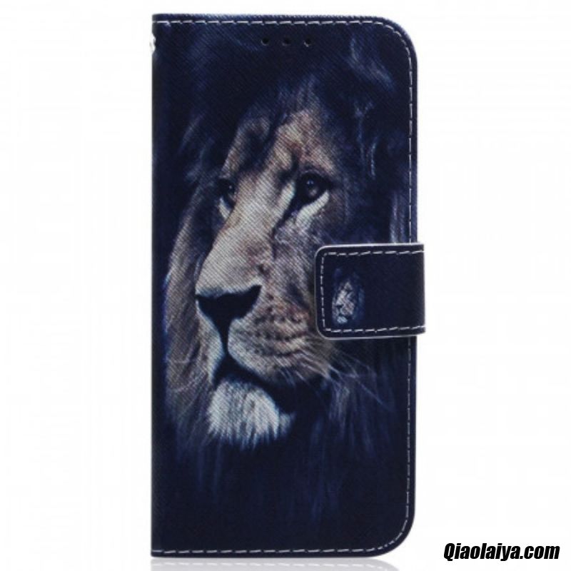Housse Samsung Galaxy M53 5g Dreaming Lion