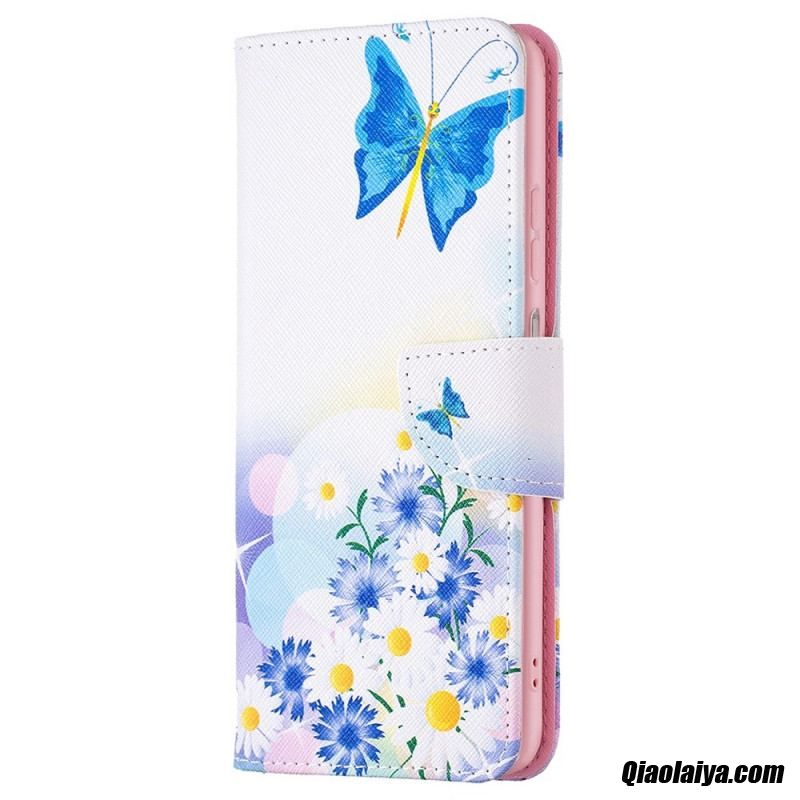 Housse Samsung Galaxy M53 5g Papillons Papillons