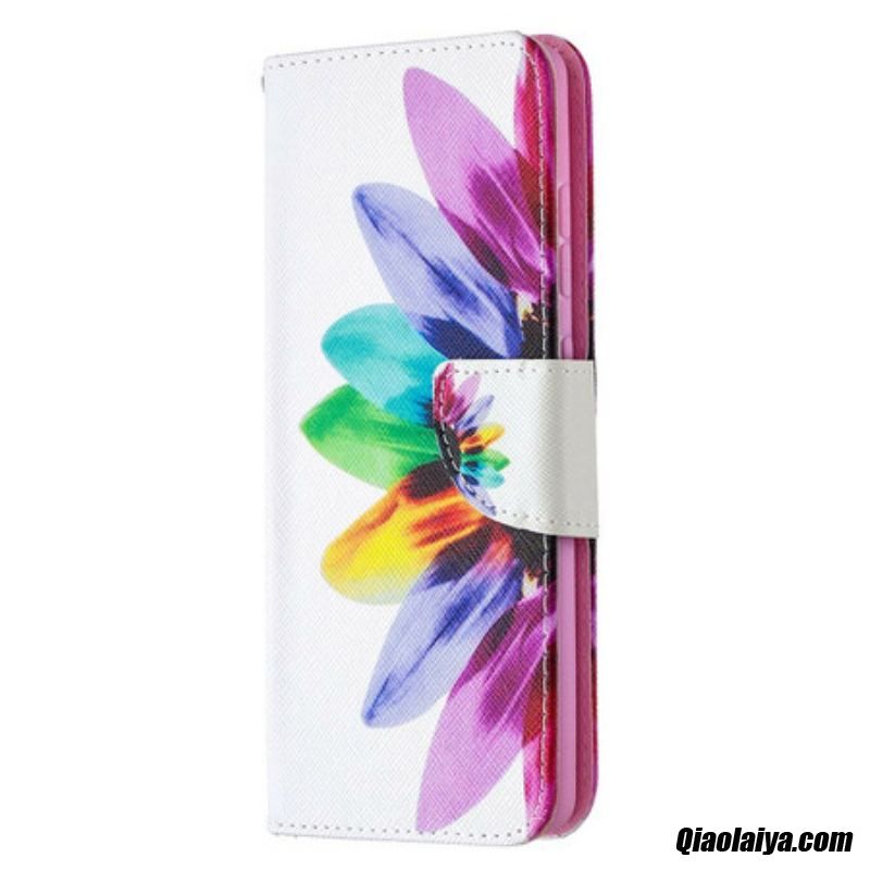 Housse Samsung Galaxy S20 Fe Fleur Aquarelle