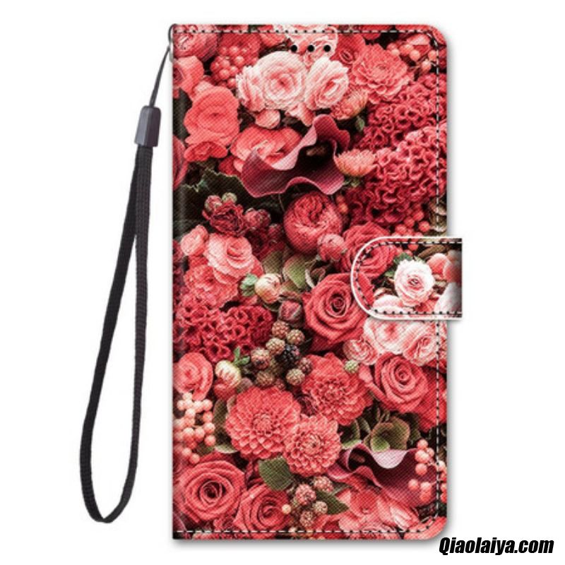 Housse Samsung Galaxy S21 5g Romance Florale