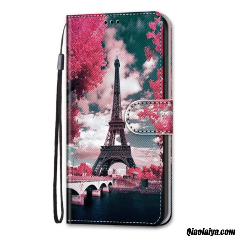 Housse Samsung Galaxy S21 Plus 5g Paris En Fleurs