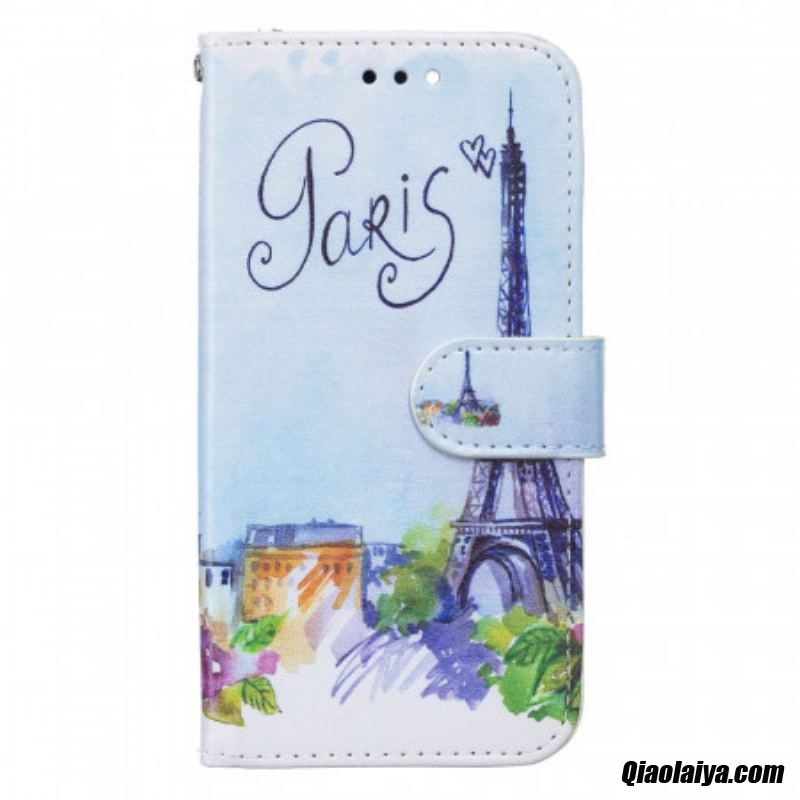 Housse Samsung Galaxy S22 Plus 5g Peinture Paris