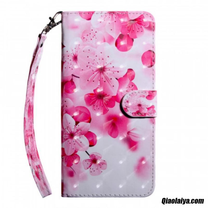 Housse Samsung Galaxy S22 Ultra 5g Fleurs Roses