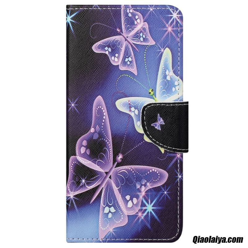 Housse Samsung Galaxy S23 5g Sublimes Papillons