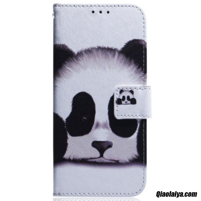 Housse Samsung Galaxy S23 Plus 5g Mon Panda À Lanière