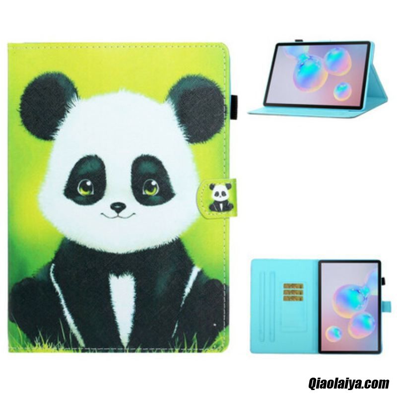 Housse Samsung Galaxy Tab S8 / Tab S7 Mignon Panda