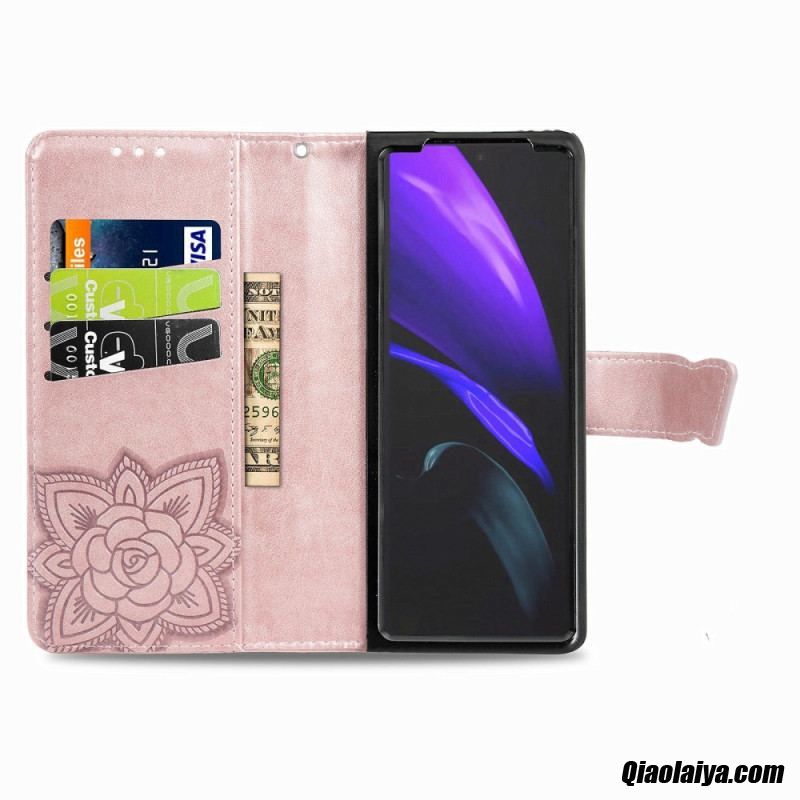 Housse Samsung Galaxy Z Fold 4 Papillon Géant