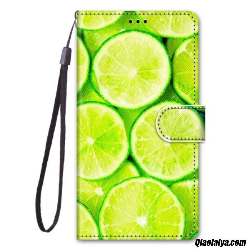 Housse Sony Xperia 1 Iv Citrons Verts