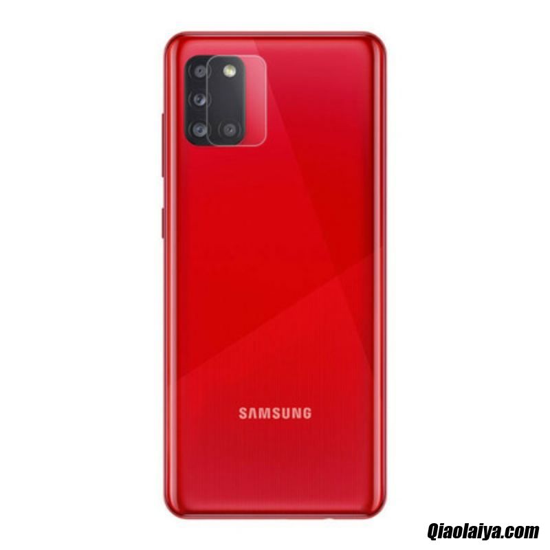 Lentille De Protection En Verre Trempé Pour Samsung Galaxy A31