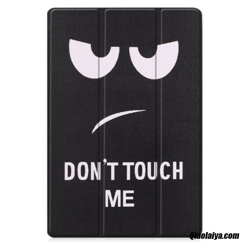 Smart Case Samsung Galaxy Tab S7 Fe Porte-stylet Don't Touch Me