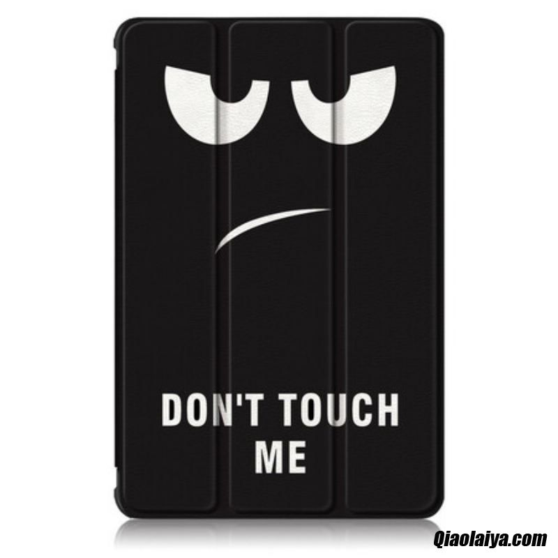 Smart Case Samsung Galaxy Tab S7 Fe Renforcée Don't Touch Me