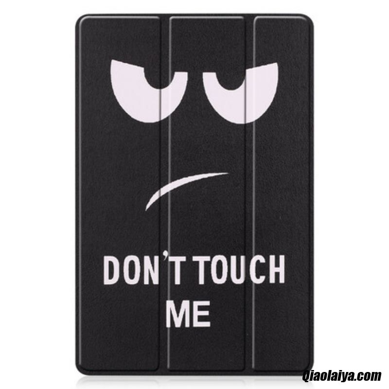 Smart Case Samsung Galaxy Tab S8 / Tab S7 Porte-stylet Don't Touch Me