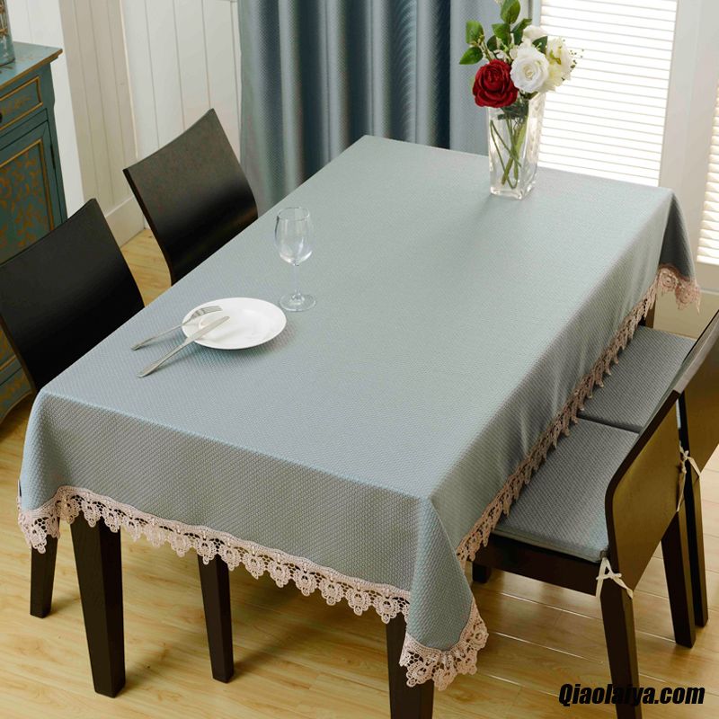 Textile De Maison Salle De Séjour Table Table À Manger Maison Tissu Palegoldenrod En Vente