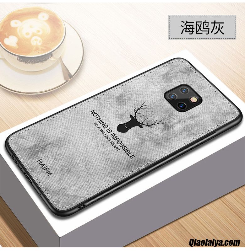 Vente De Téléphone Portable Kaki, Coque Pour Huawei Mate 20 Pro, Coque Huawei Mate 20 Pro Transparente Métal